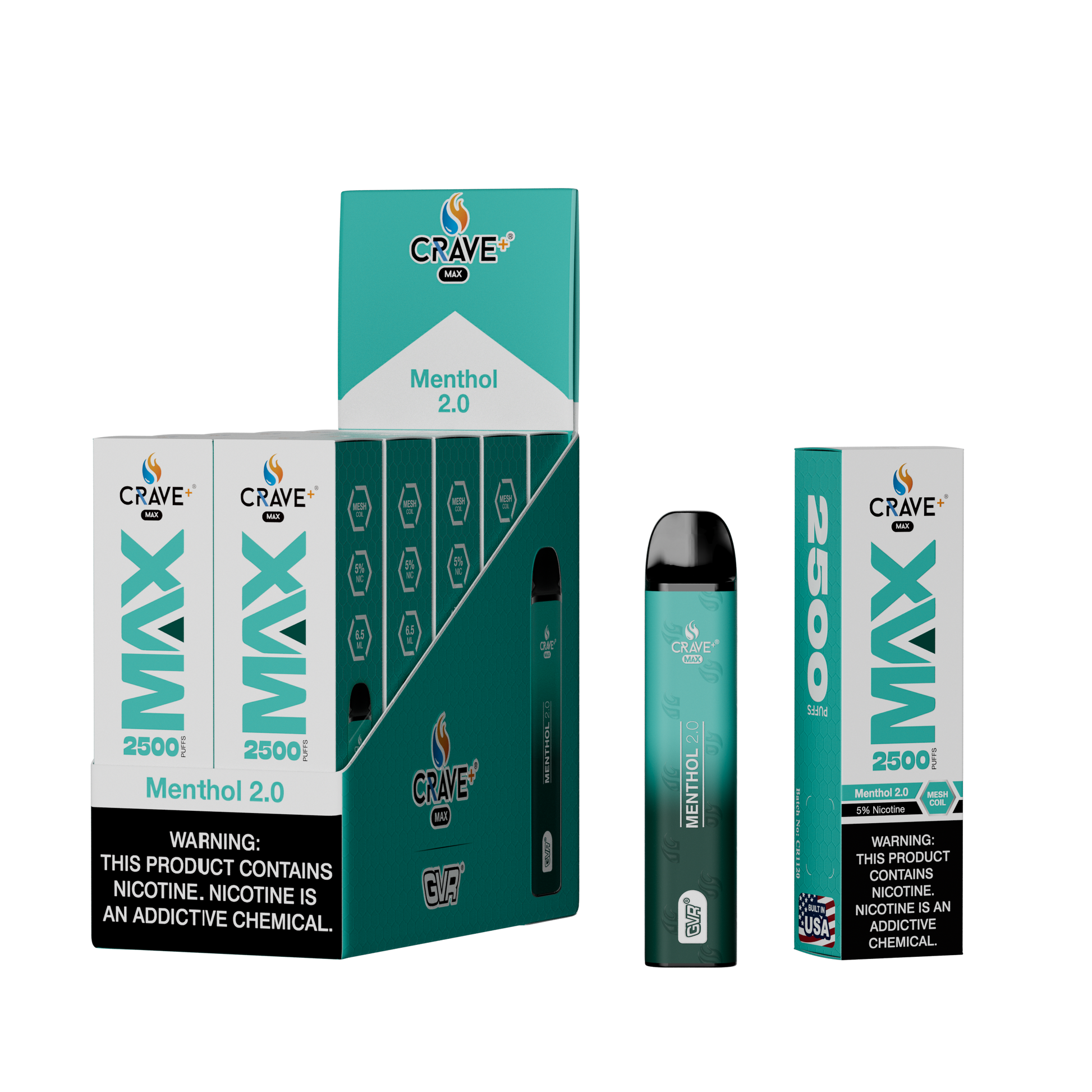 Crave Max 2500 (BOX DEAL) CCC