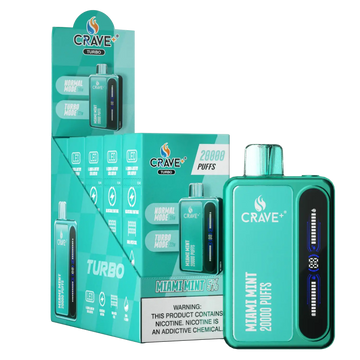 Crave Turbo 20000 Puffs – Turbo Disposable Vape | Online Crave