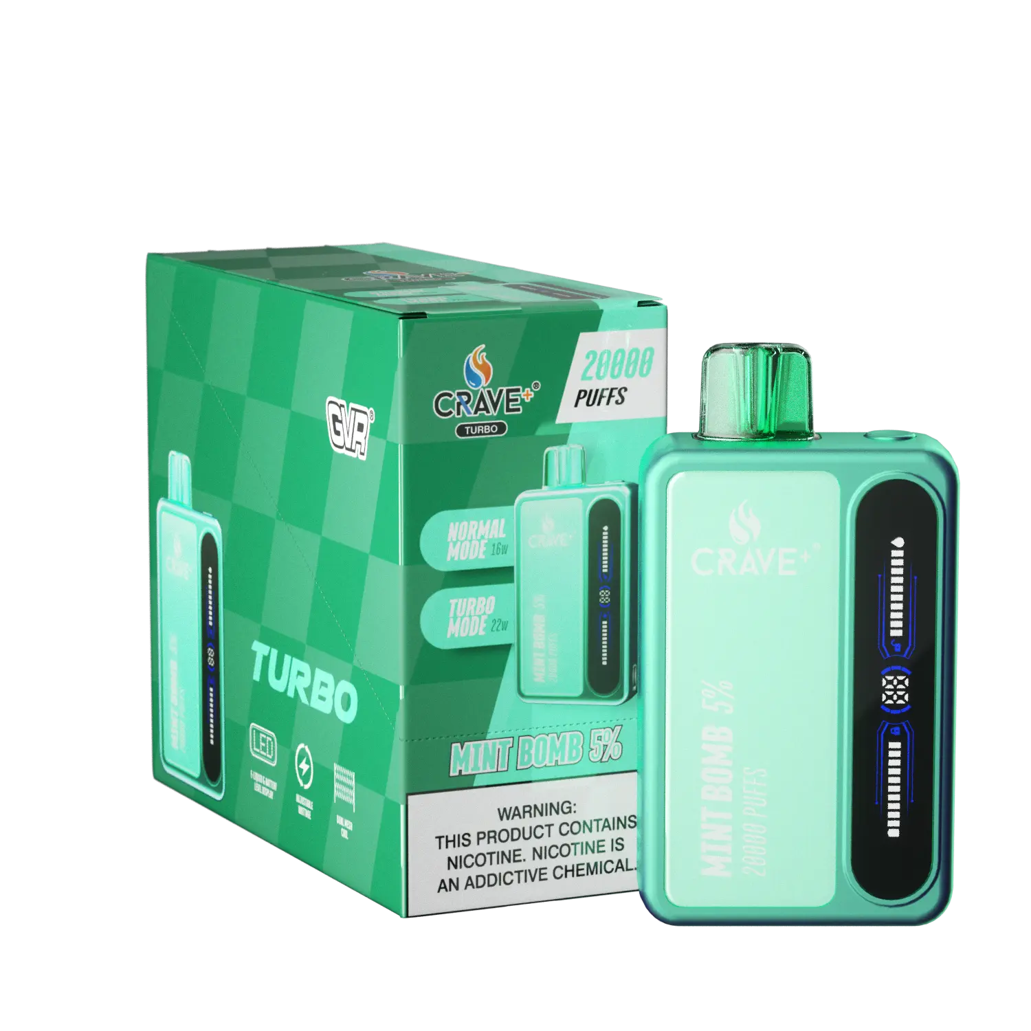 Crave Turbo 20000 (BOX DEAL) CCC