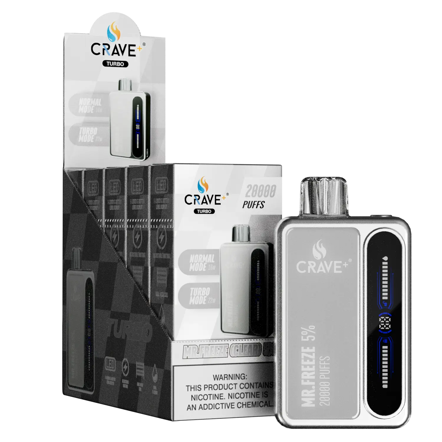 Crave Turbo 20000 (BOX DEAL) CCC