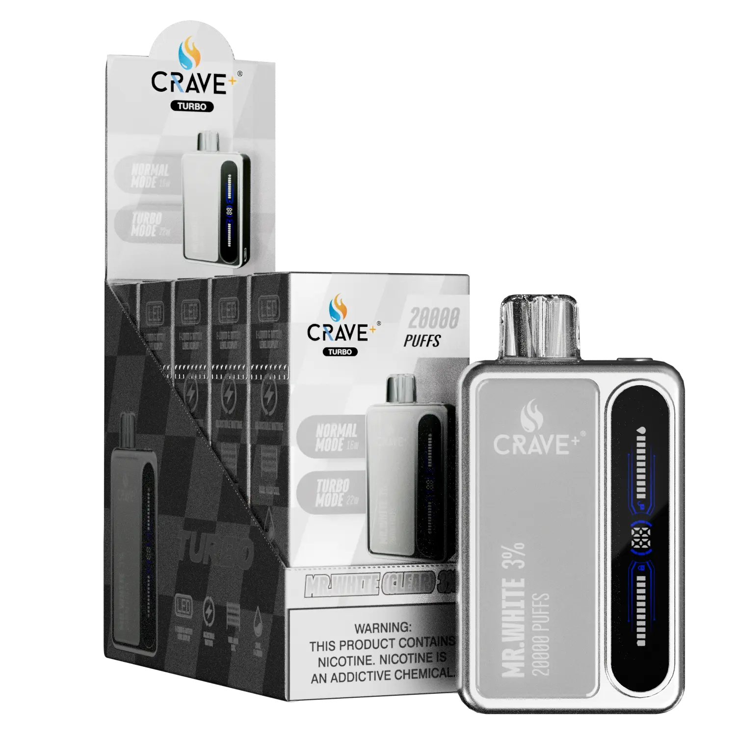Crave Turbo 20000 (BOX DEAL) CCC