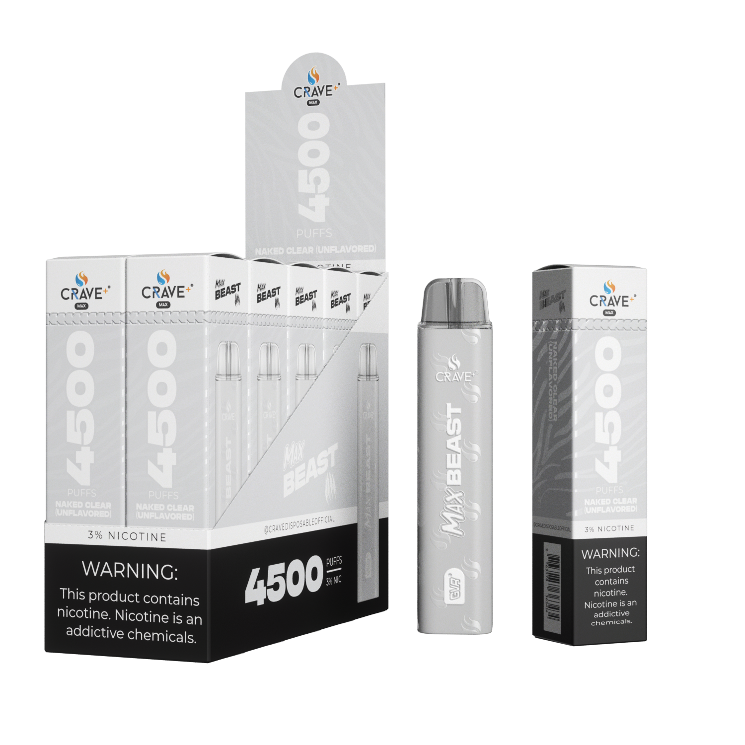 Crave Max Beast 4500 (BOX DEAL) CCC