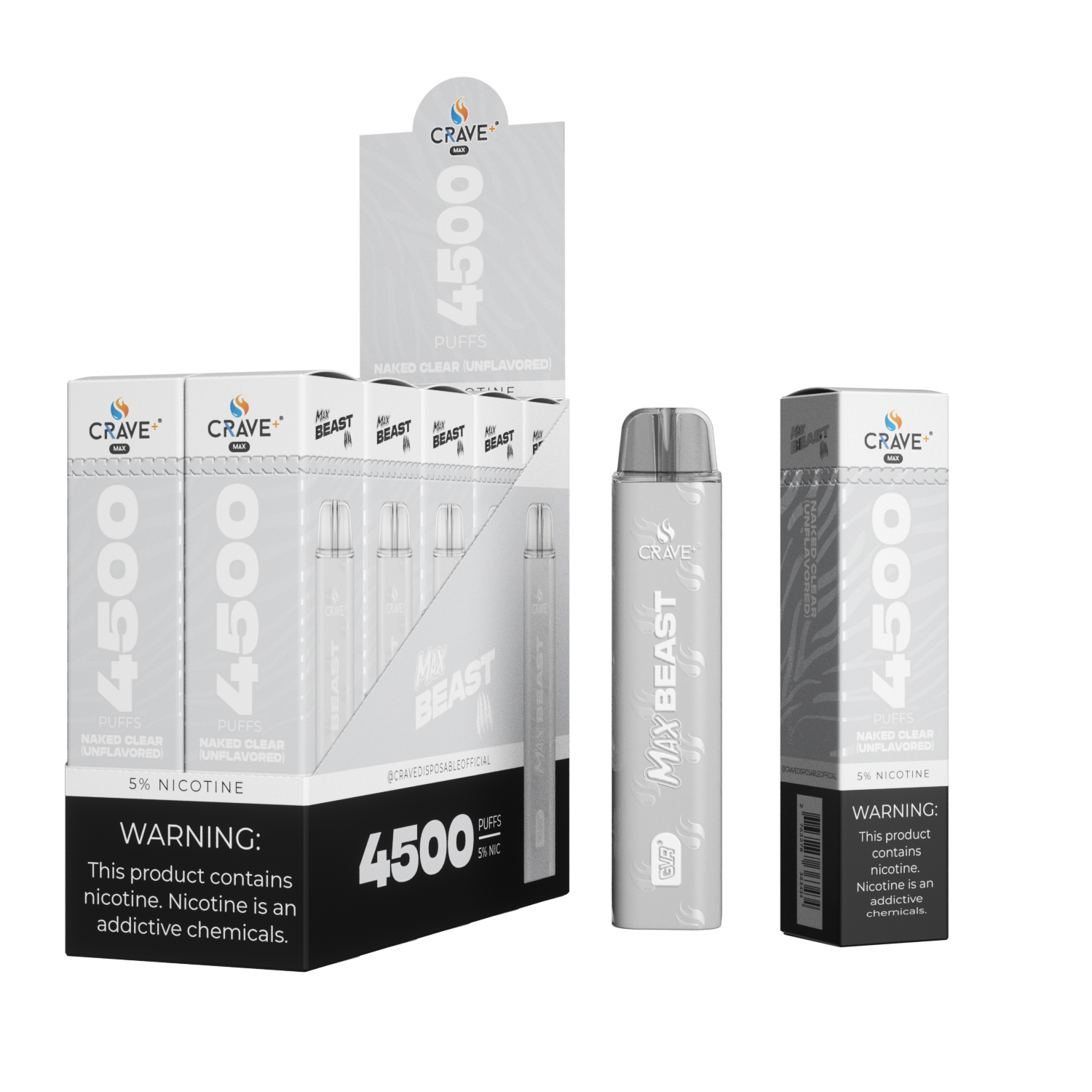 Crave Max Beast 4500 (BOX DEAL) CCC