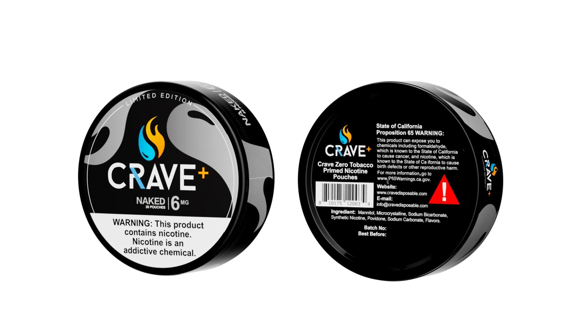 Crave Limited Edition Nicotine Pouches CCC