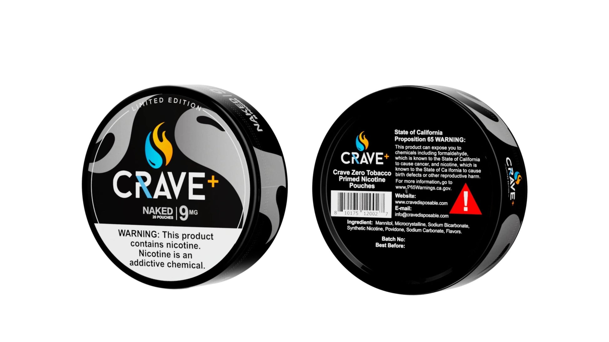 Crave Limited Edition Nicotine Pouches CCC