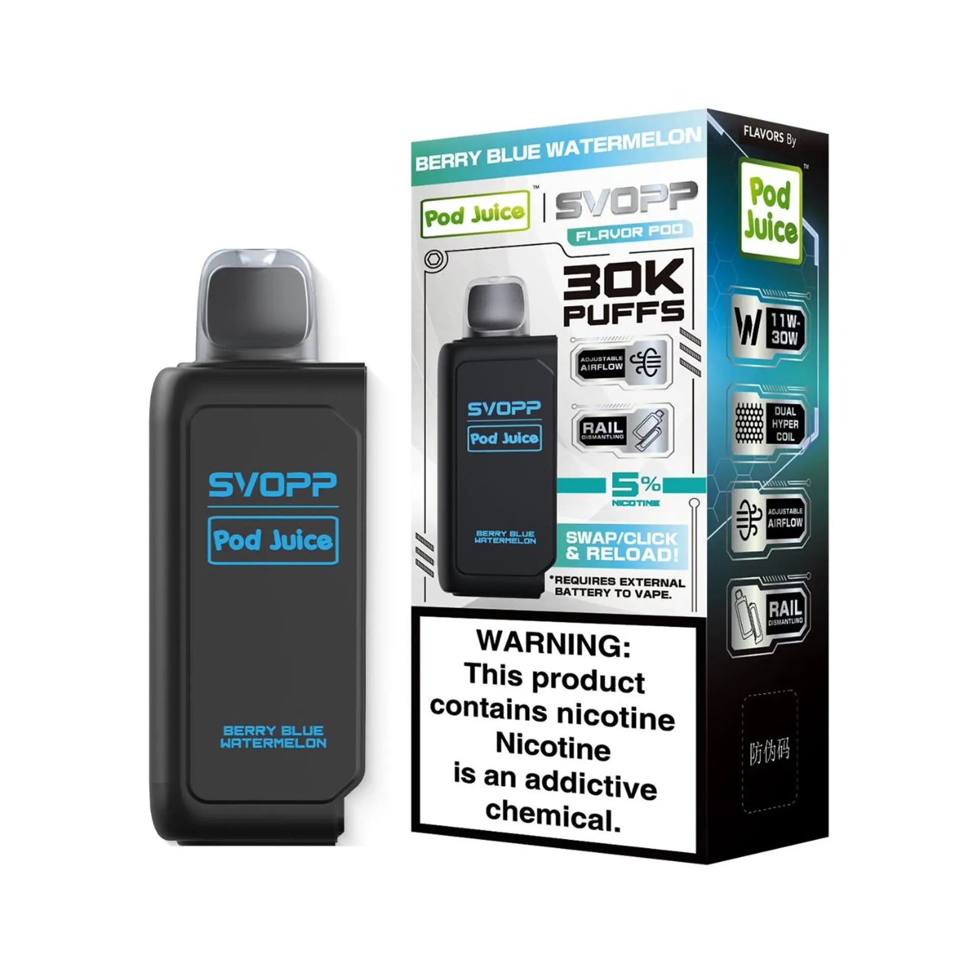 OXBAR x Pod Juice Svopp 30K CCC