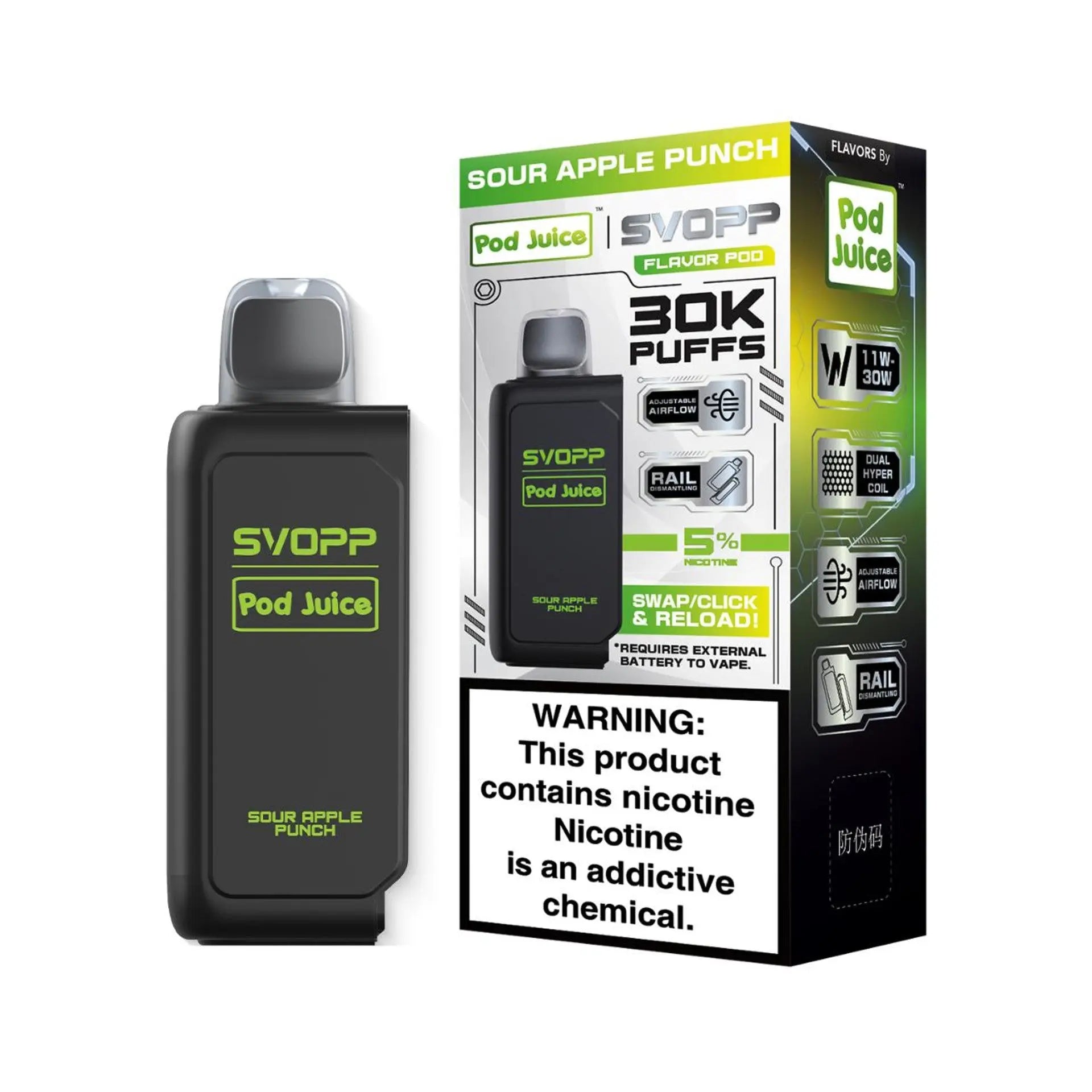 OXBAR x Pod Juice Svopp 30K CCC