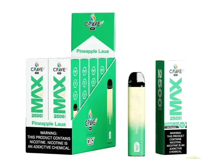 Crave Max Vape - 2500 Puffs Mesh Coil Crave