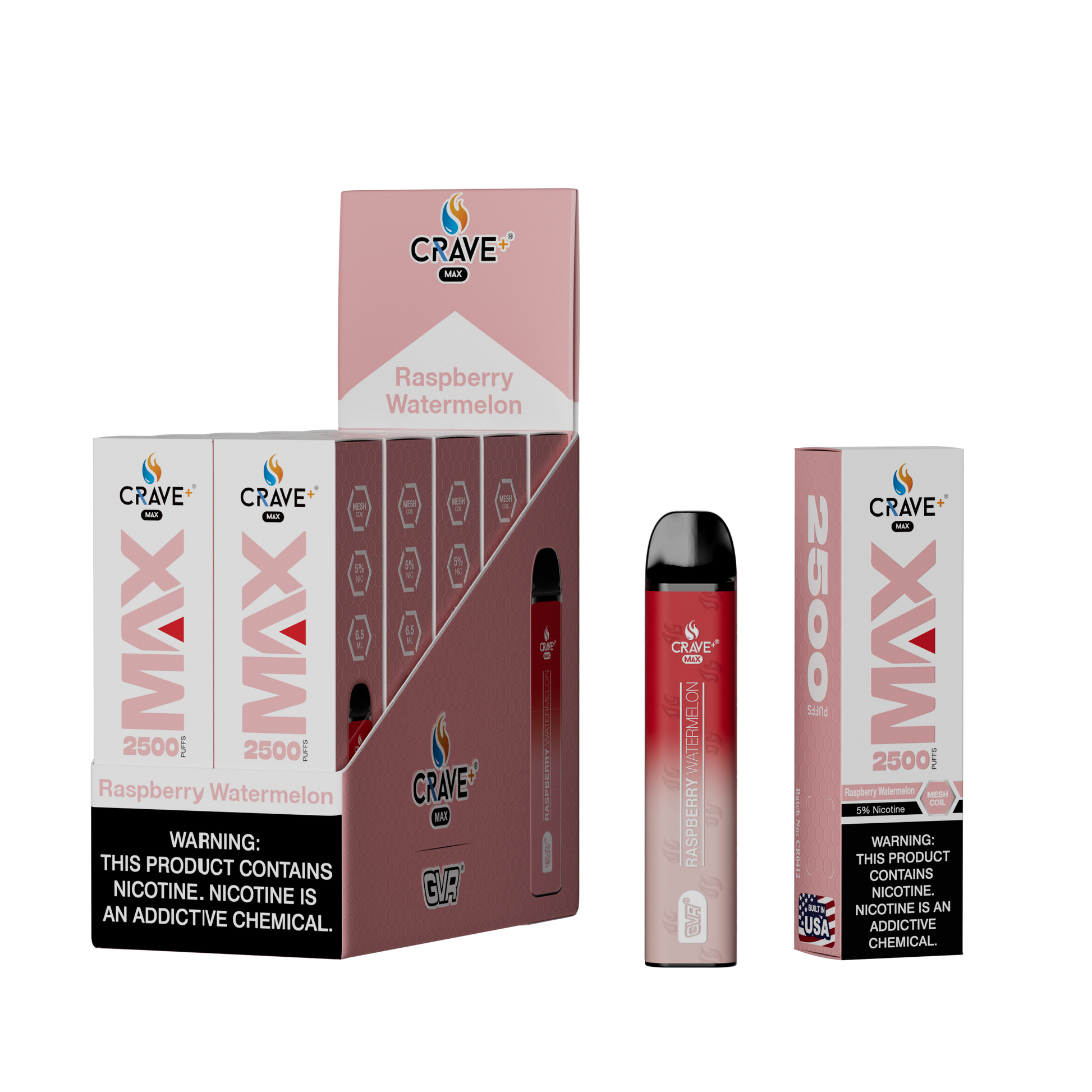 Crave Max 2500 (BOX DEAL) CCC