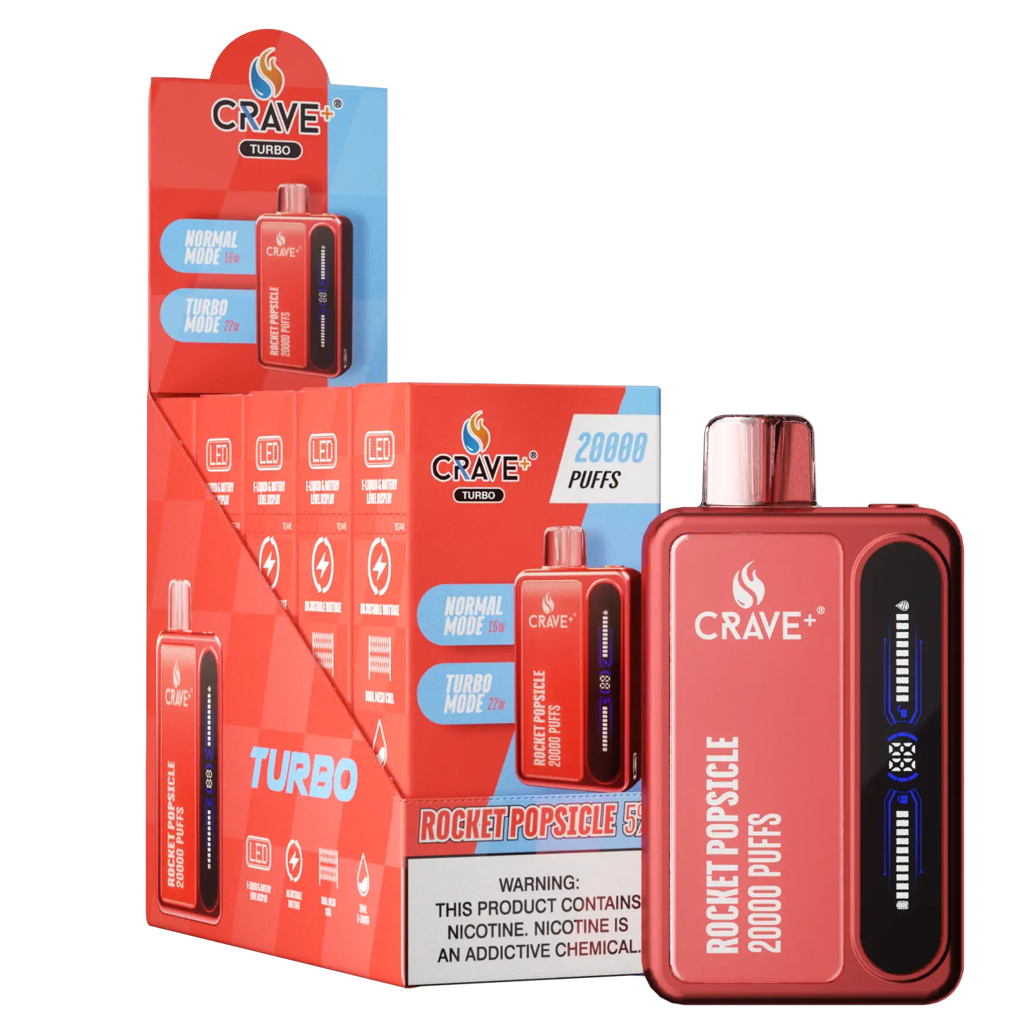 Crave Turbo 20000 (BOX DEAL) CCC