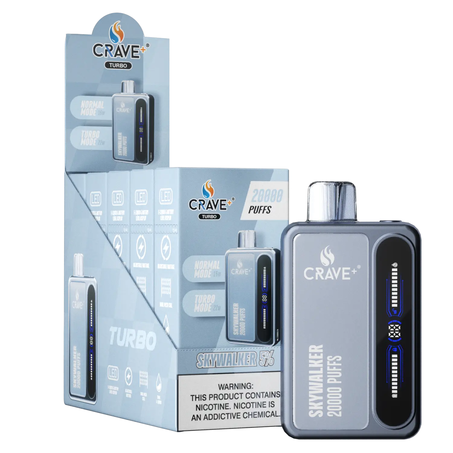 Crave Turbo 20000 (BOX DEAL) CCC