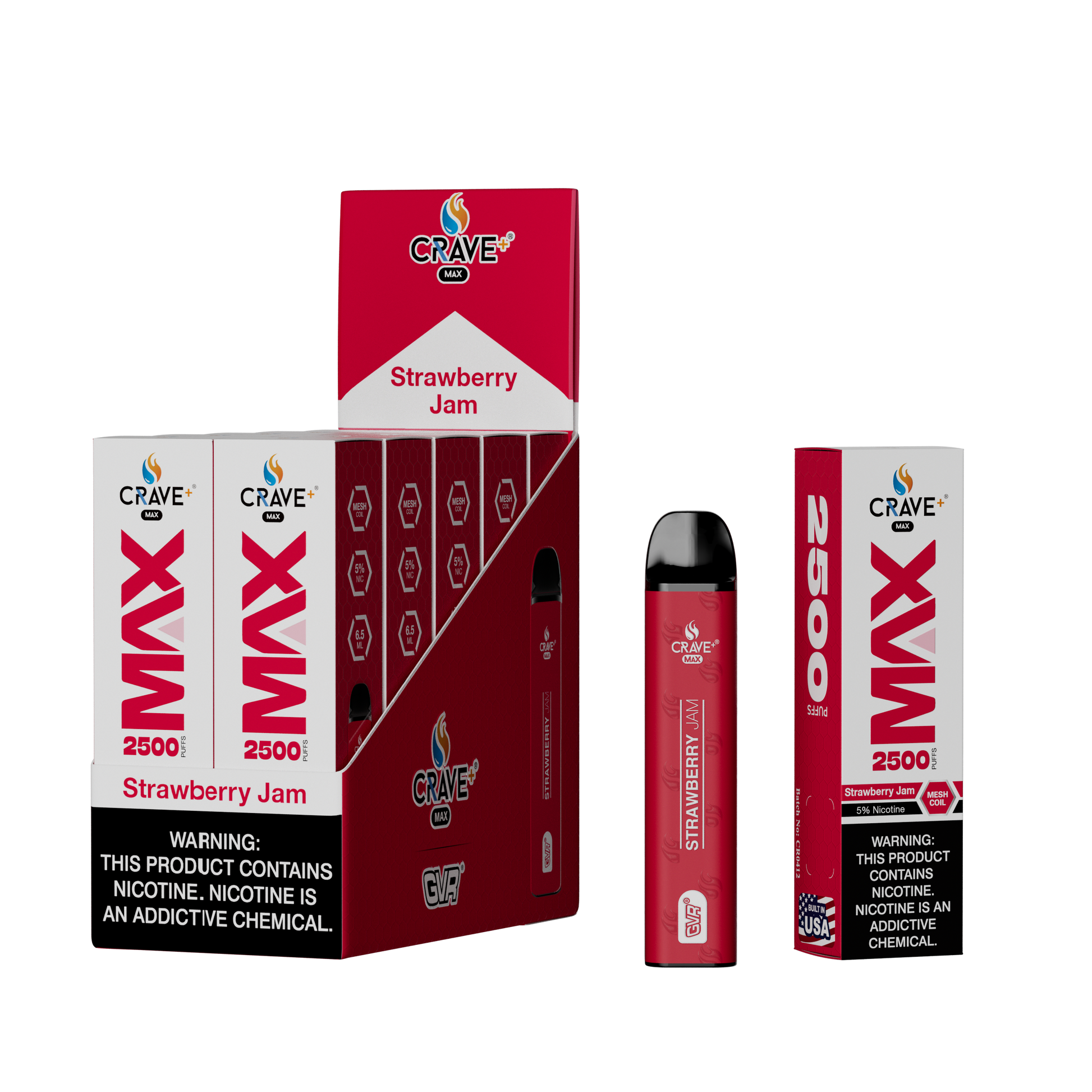 Crave Max 2500 (BOX DEAL) CCC