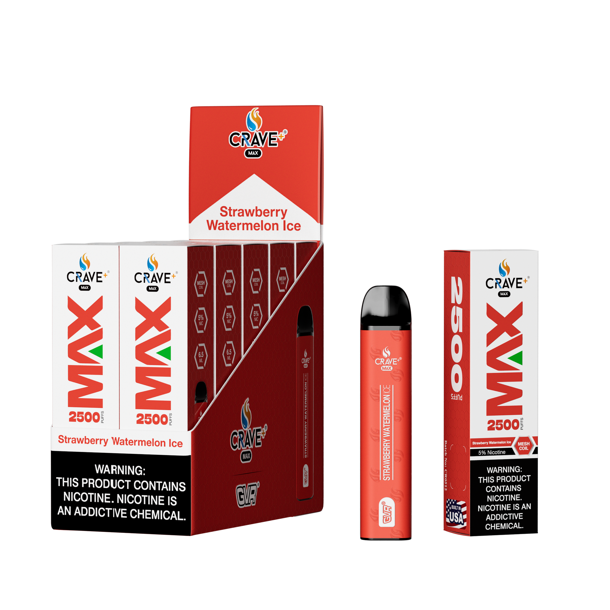 Crave Max 2500 (BOX DEAL) CCC