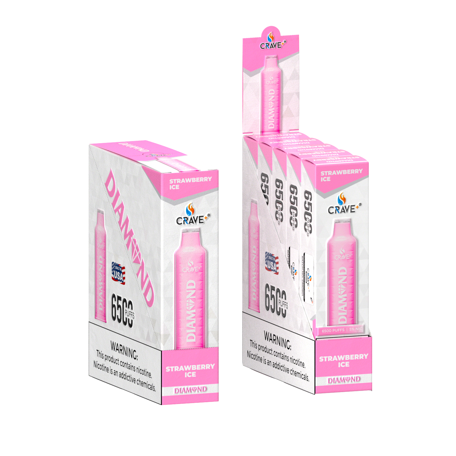 Crave Diamond 6500 Puffs (BOX DEAL) CCC