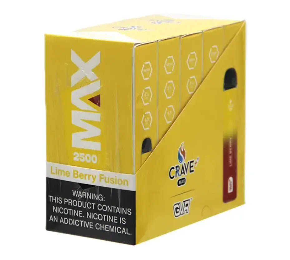 Crave Max Vape - 2500 Puffs Mesh Coil (BOX DEAL) Crave