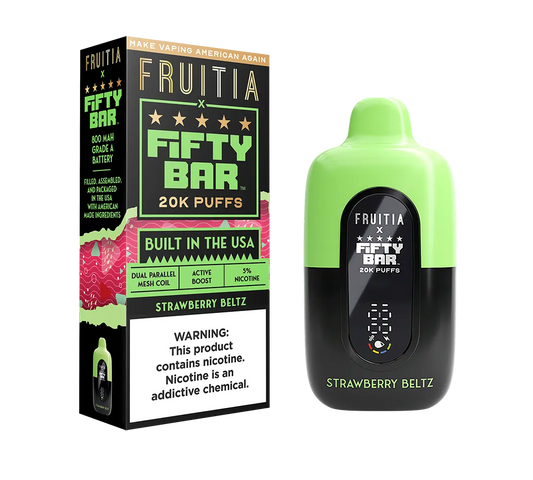 Fruitia Fifty Bar 20K Puffs CCC