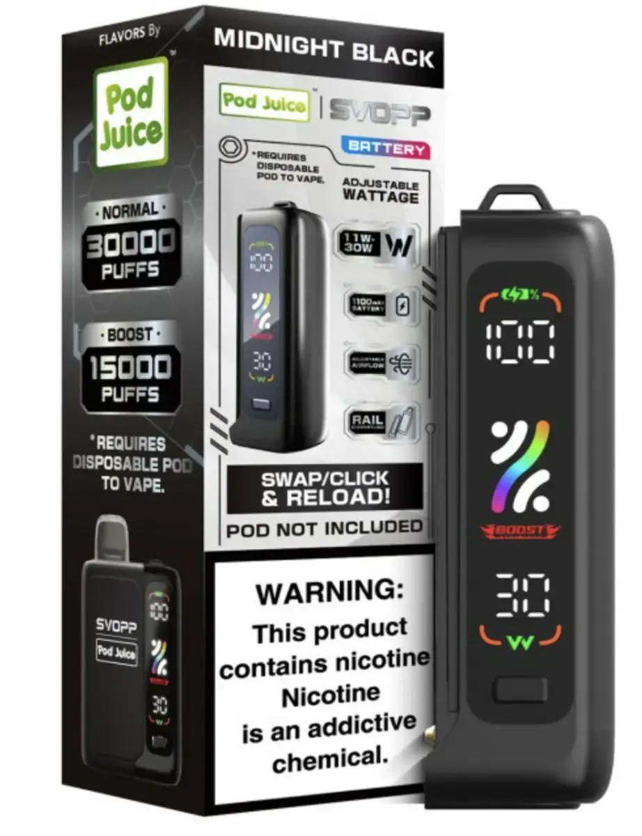 OXBAR x Pod Juice Svopp 30000 Puff Disposable – Ultimate Long-Lasting Vape OXBAR X POD JUICE