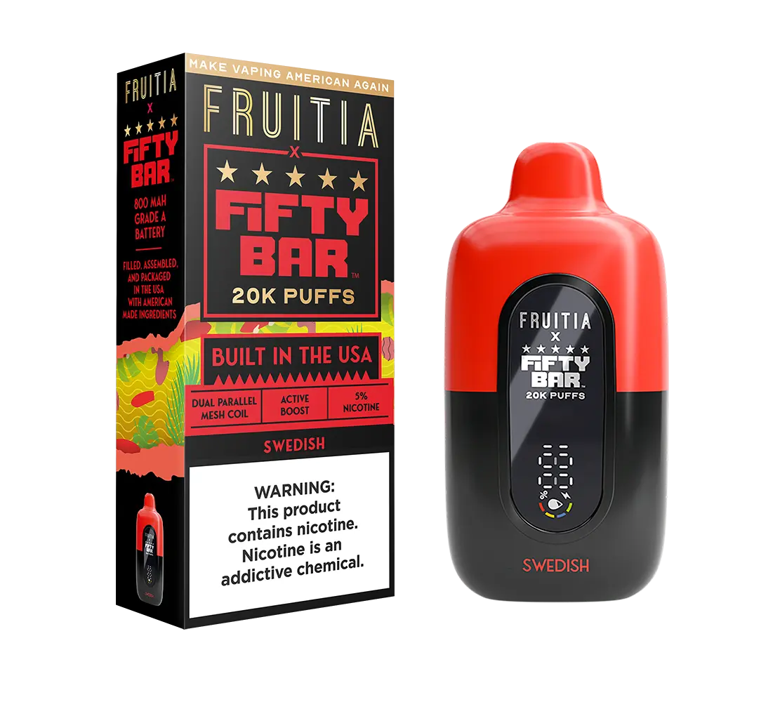 Fruitia Fifty Bar 20K Puffs CCC