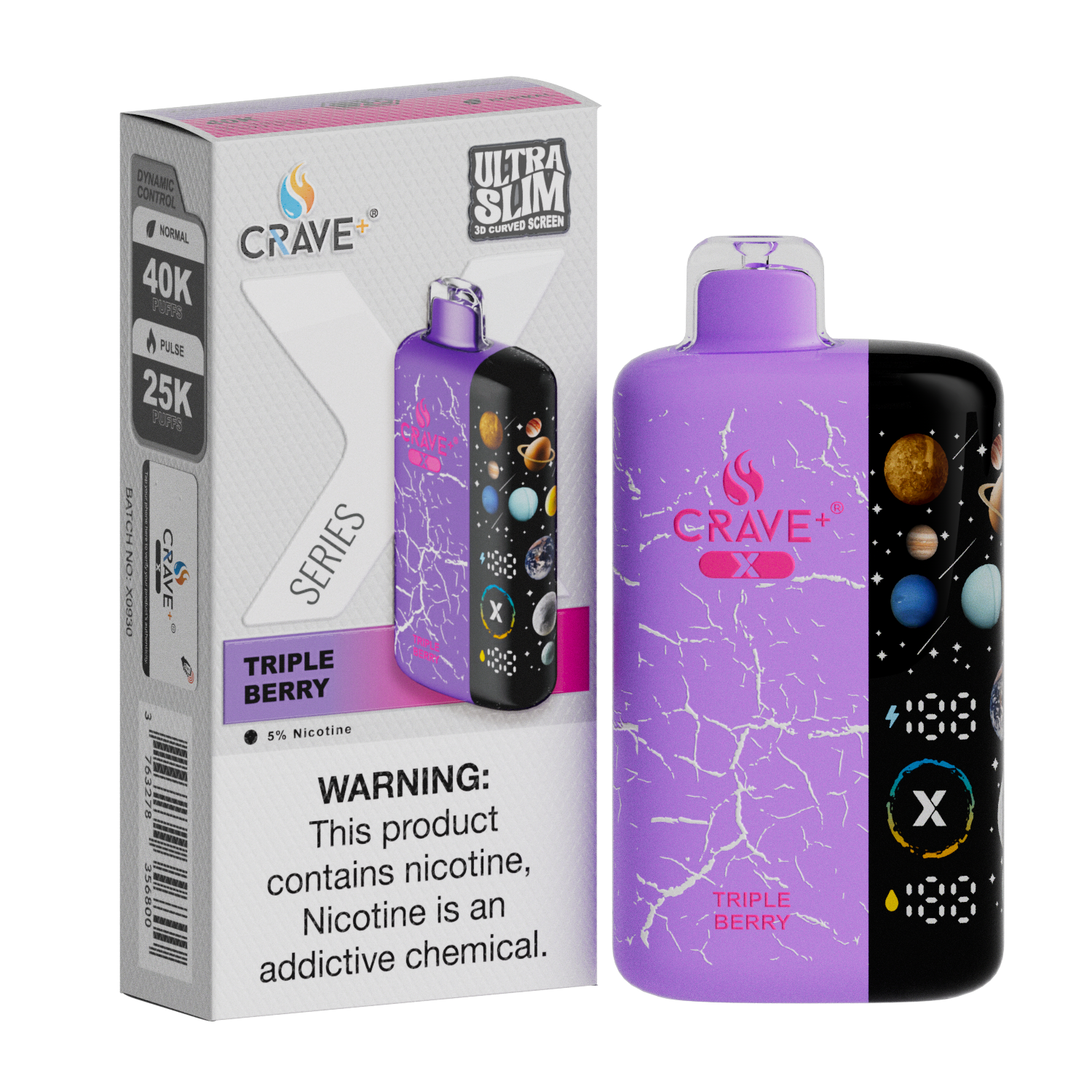 Crave X – Ultra Slim 40K / 25K Puffs CCC