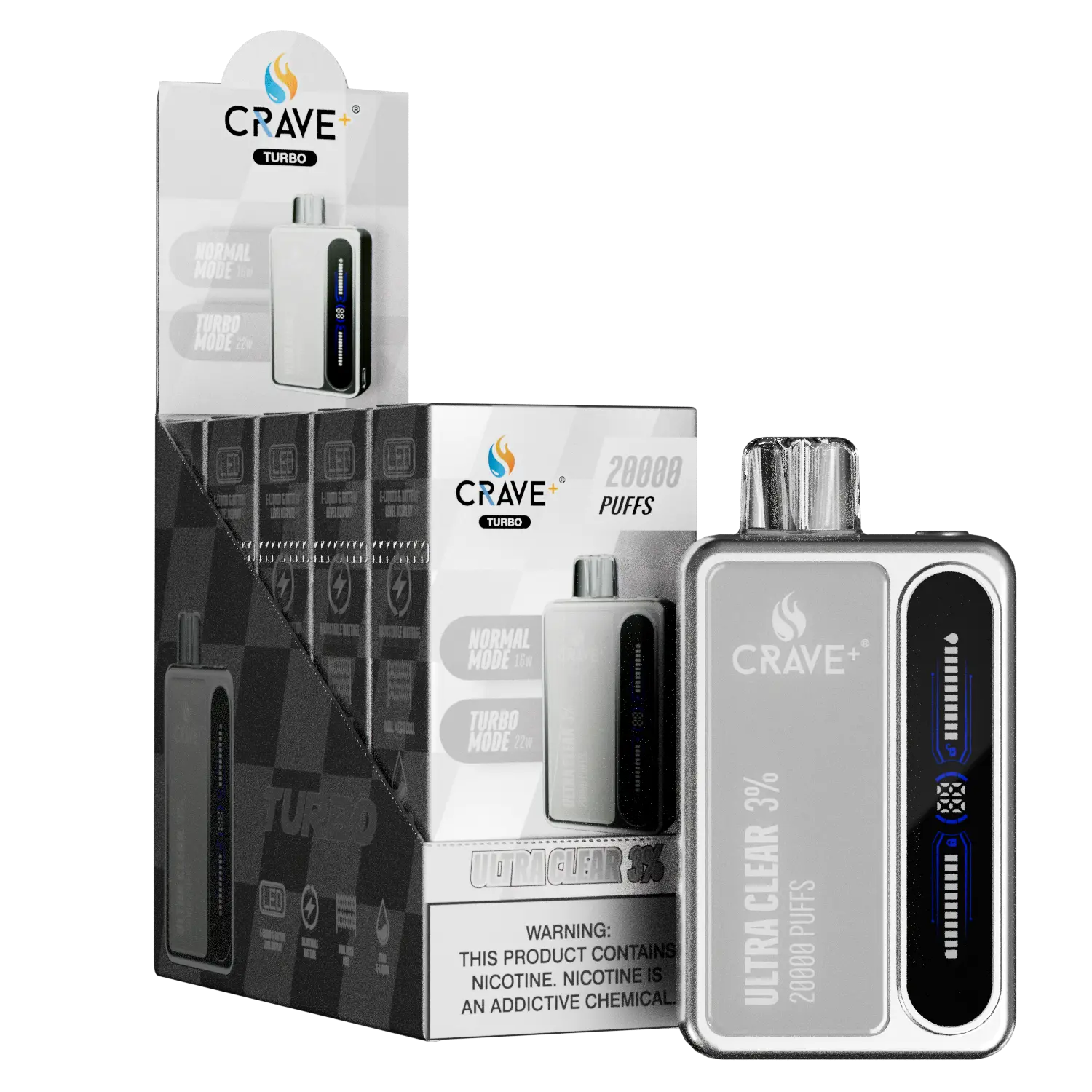 Crave Turbo 20000 (BOX DEAL) CCC