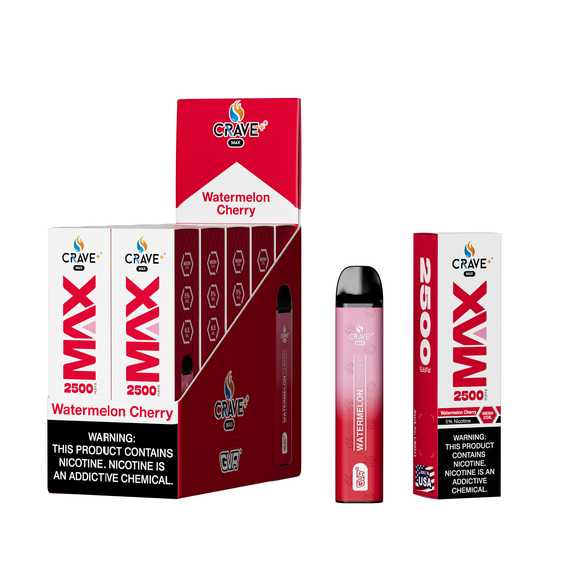Crave Max 2500 (BOX DEAL) CCC