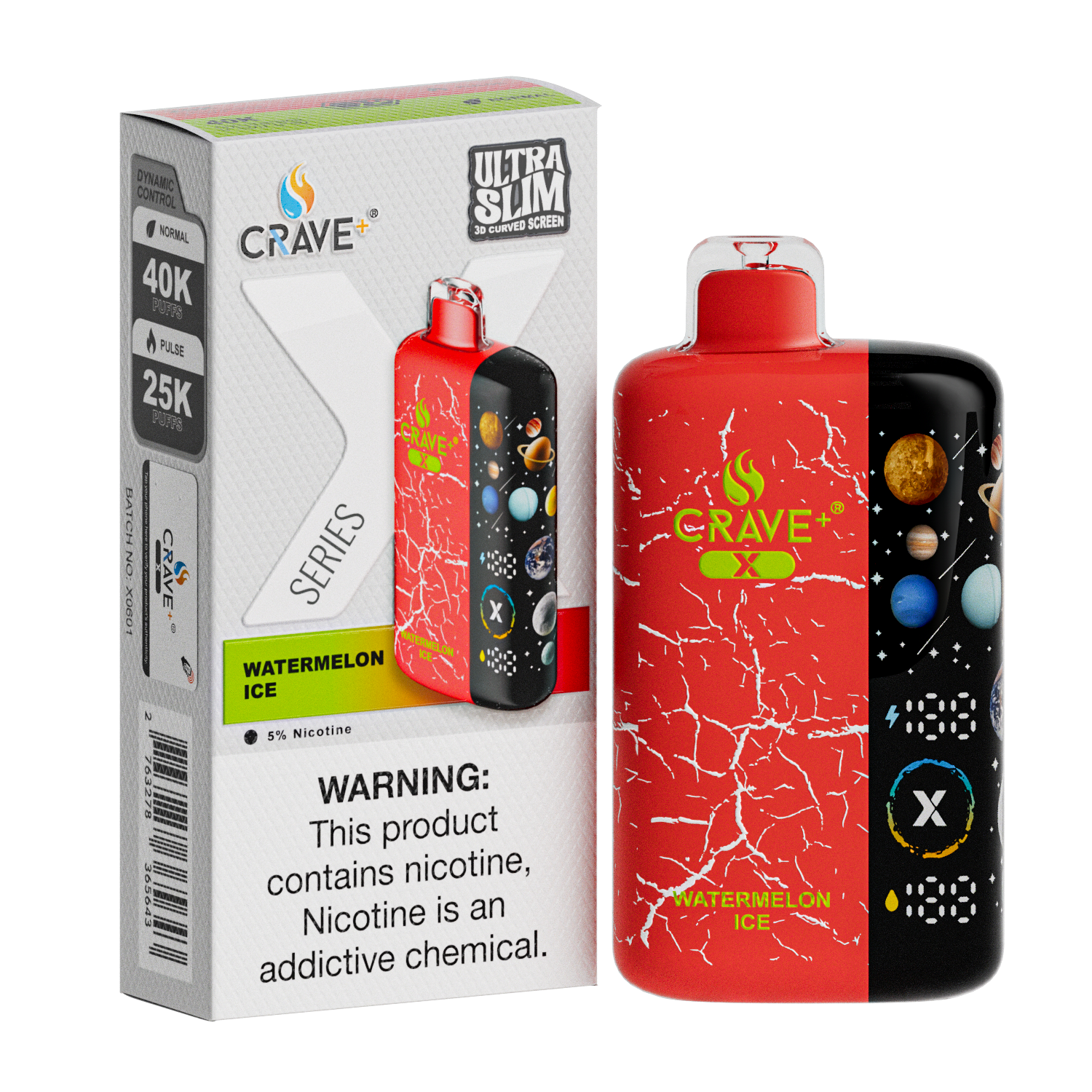 Crave X – Ultra Slim 40K / 25K Puffs CCC