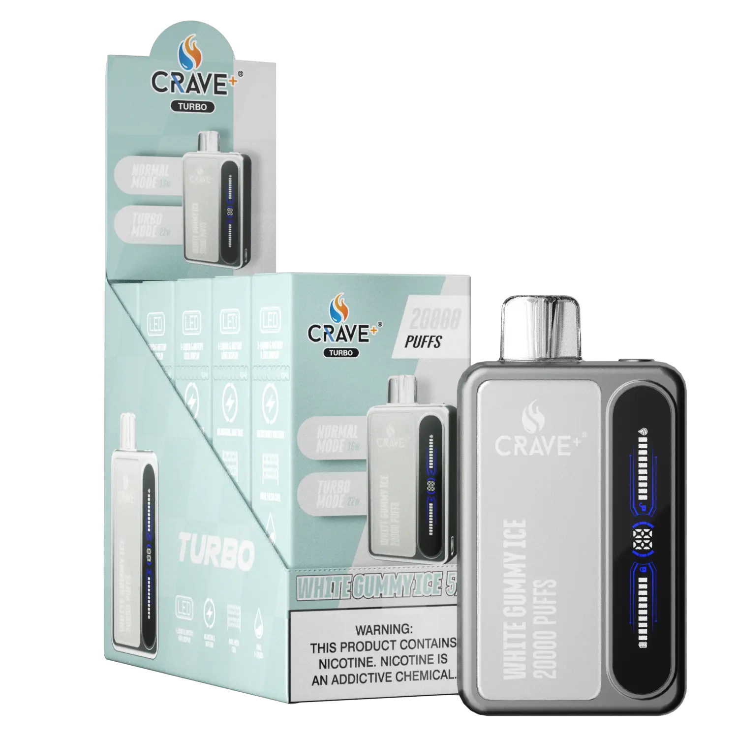Crave Turbo 20000 (BOX DEAL) CCC