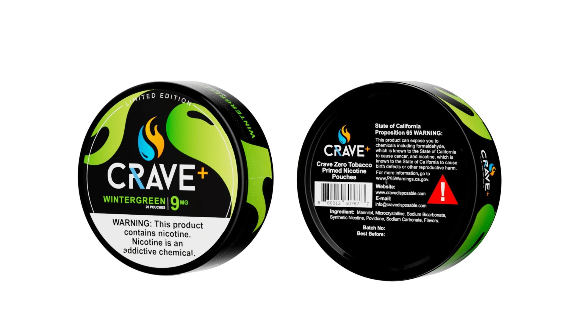 Crave Limited Edition Nicotine Pouches CCC
