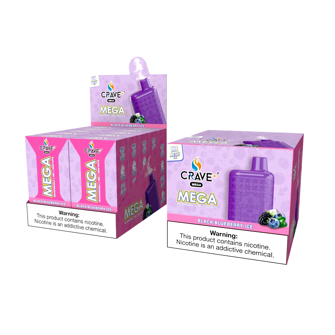 Crave Mega 5500 (BOX DEAL) CCC