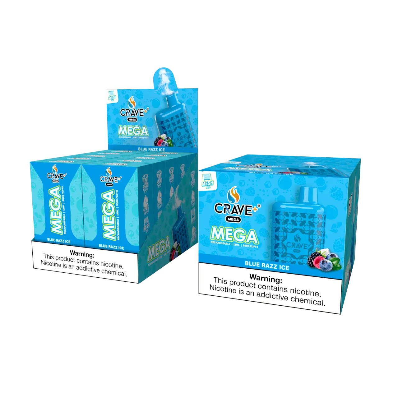Crave Mega 5500 (BOX DEAL) CCC