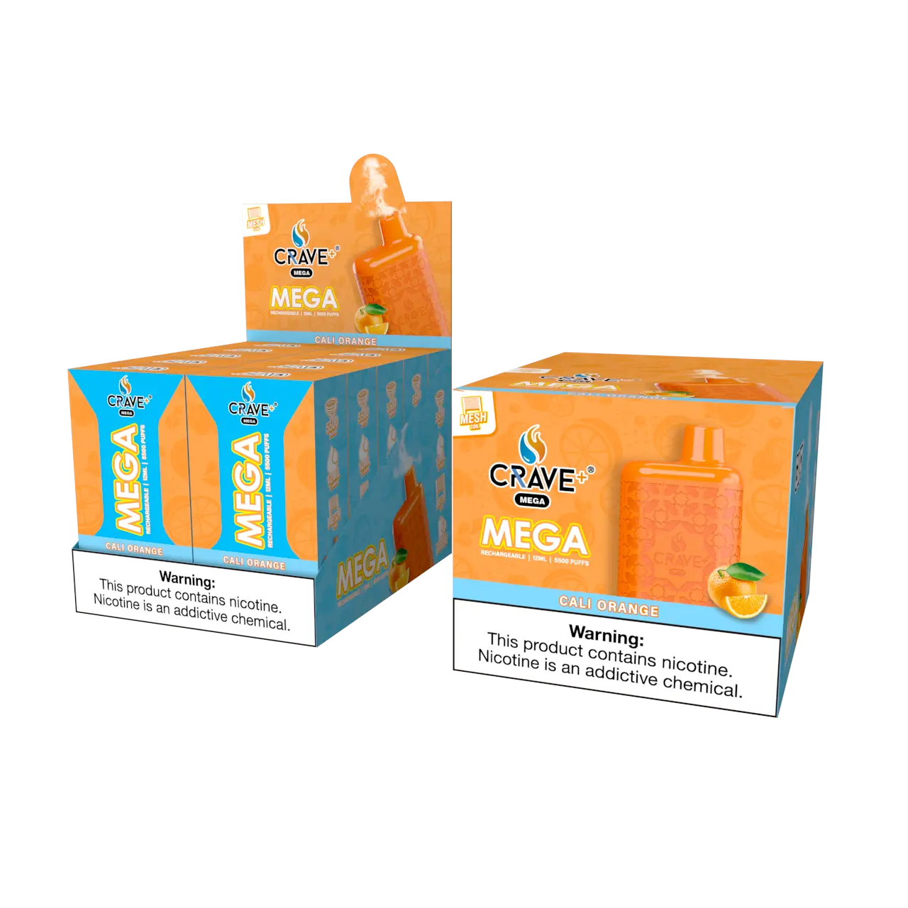 Crave Mega 5500 (BOX DEAL) CCC