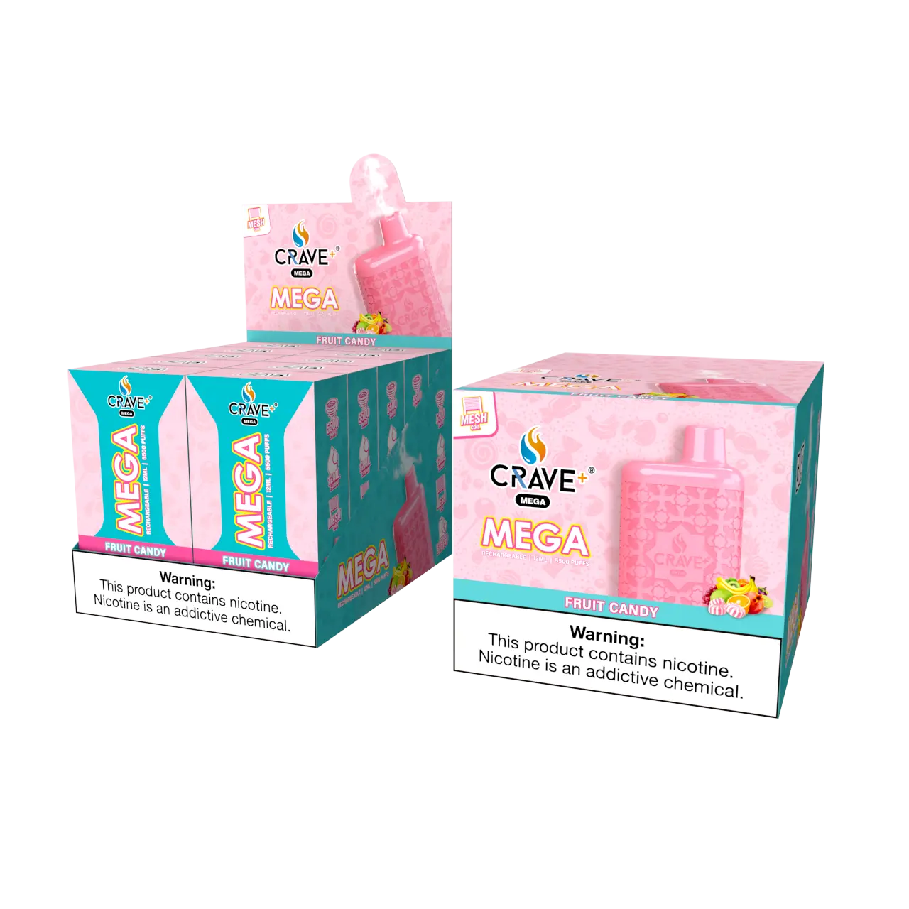 Crave Mega 5500 (BOX DEAL) CCC