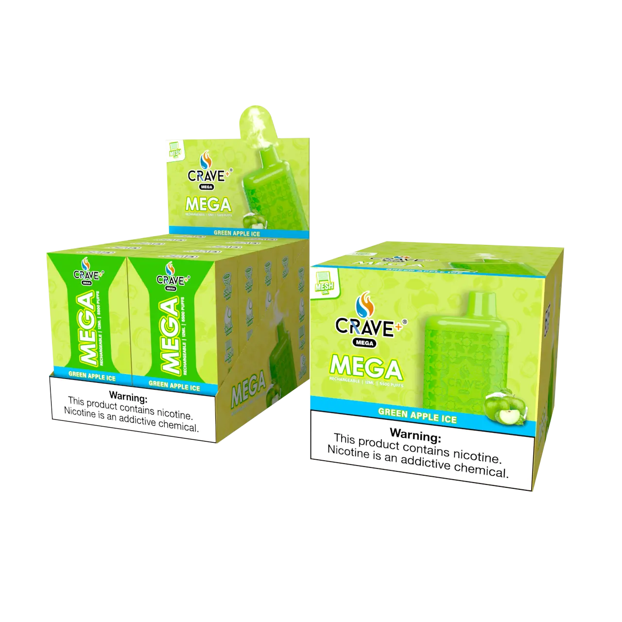 Crave Mega 5500 (BOX DEAL) CCC