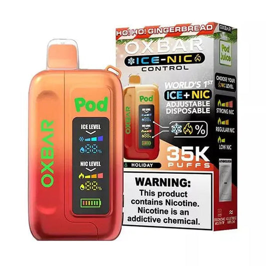 OxBar Ice‑Nic Control 35K CCC