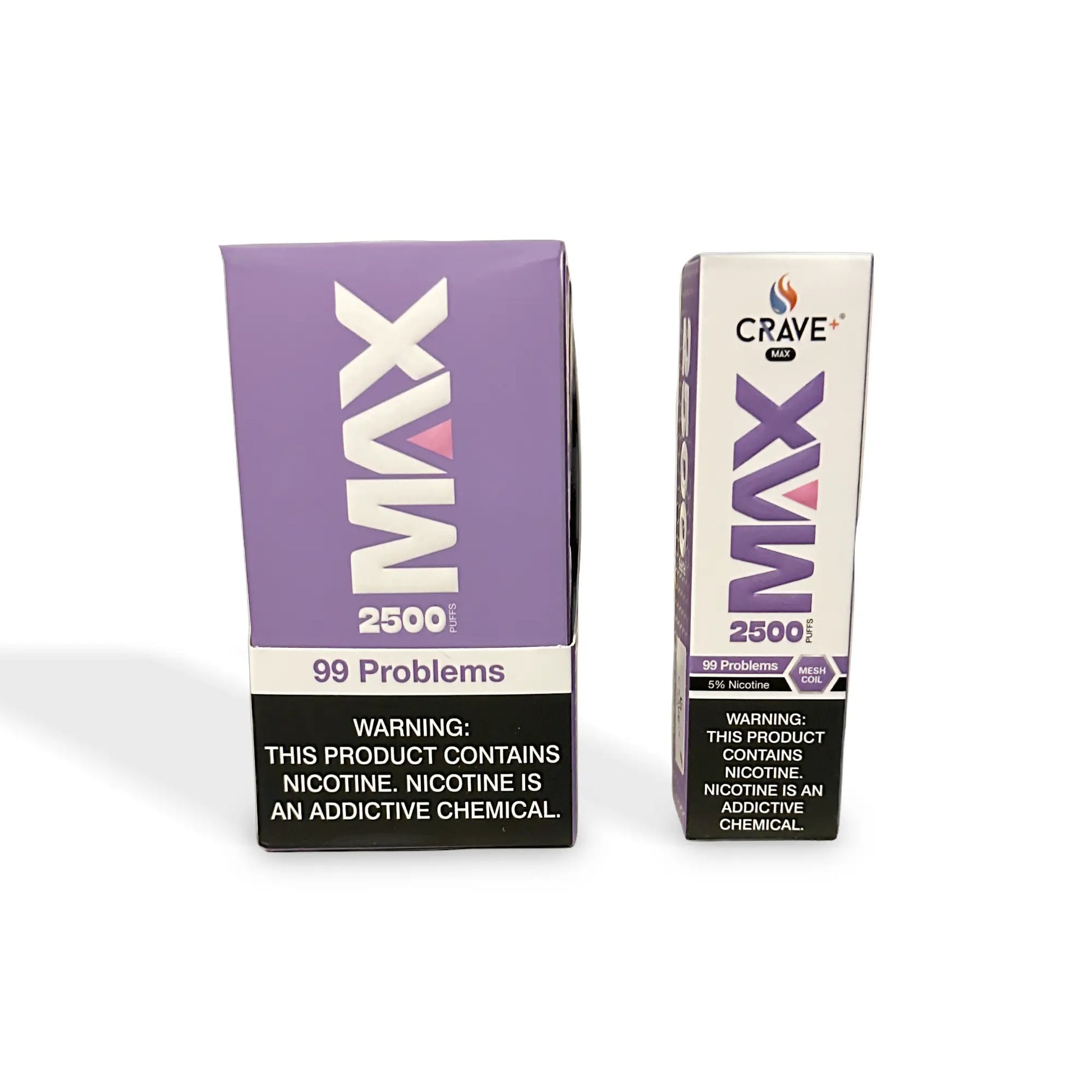 Crave MAX 2500 Puffs (BOX DEAL) Crave