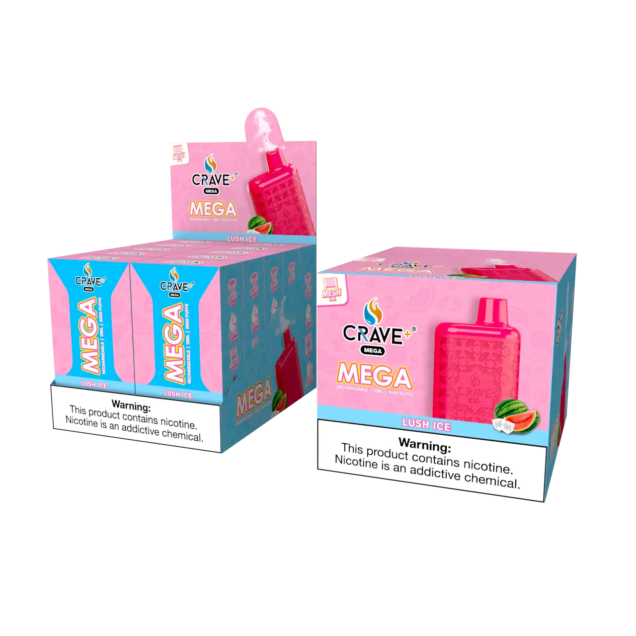 Crave Mega 5500 (BOX DEAL) CCC