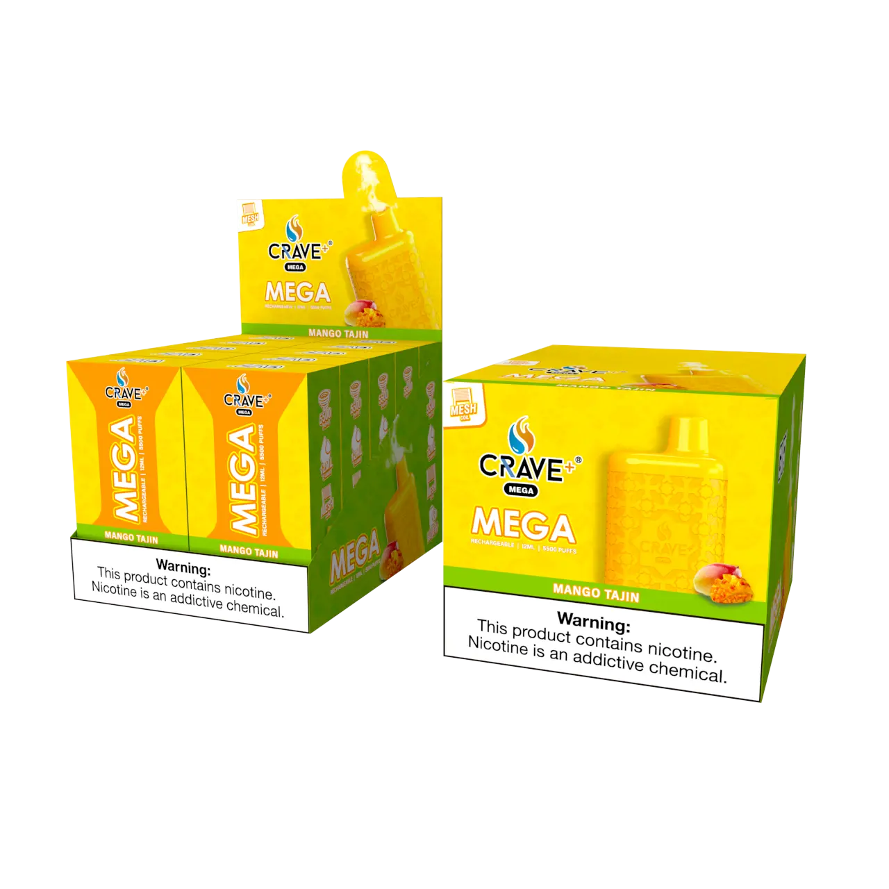 Crave Mega 5500 (BOX DEAL) CCC