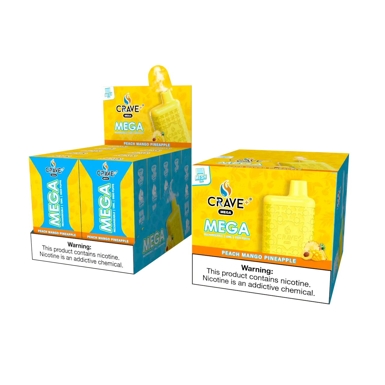 Crave Mega 5500 (BOX DEAL) CCC