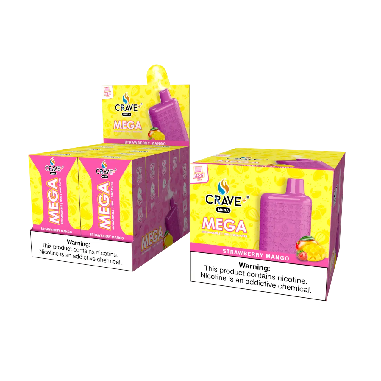 Crave Mega 5500 (BOX DEAL) CCC