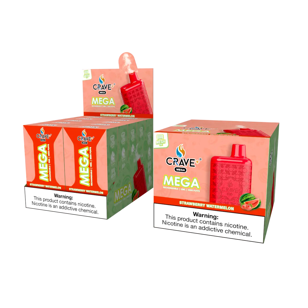 Crave Mega 5500 (BOX DEAL) CCC