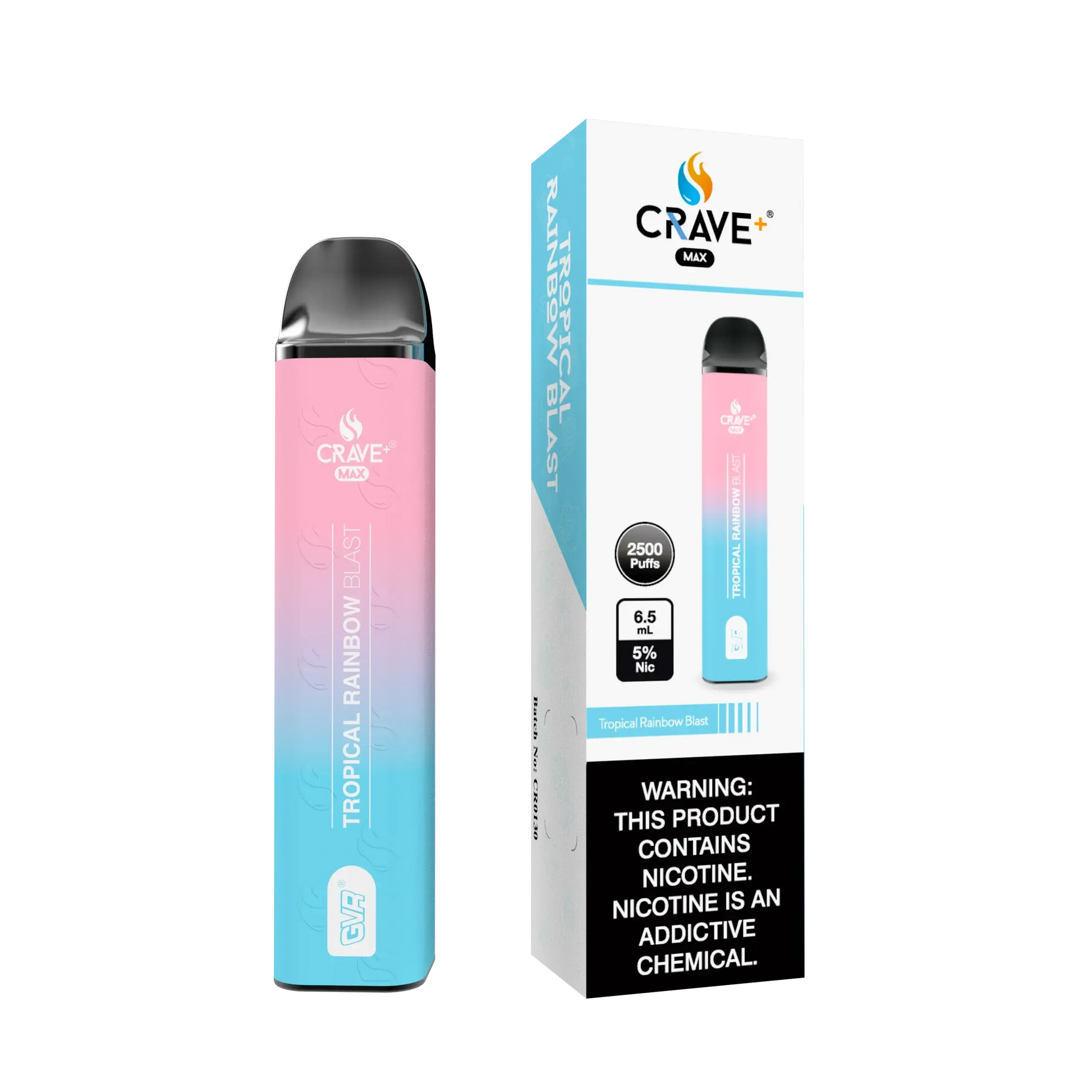 Crave Max Vape - 2500 Puffs Mesh Coil (BOX DEAL) Crave
