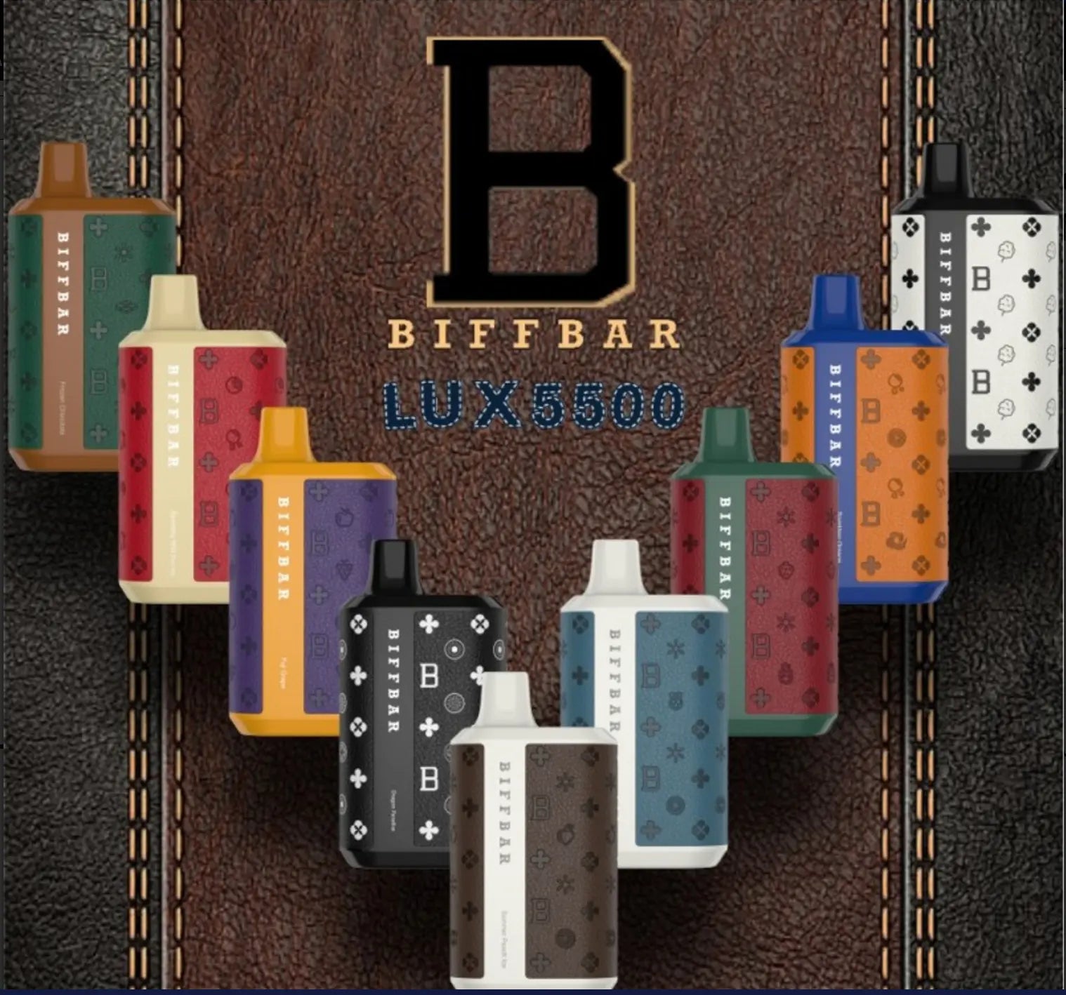 Biff Bar Lux 5500 Puffs  (BOX DEAL) Biff Bar