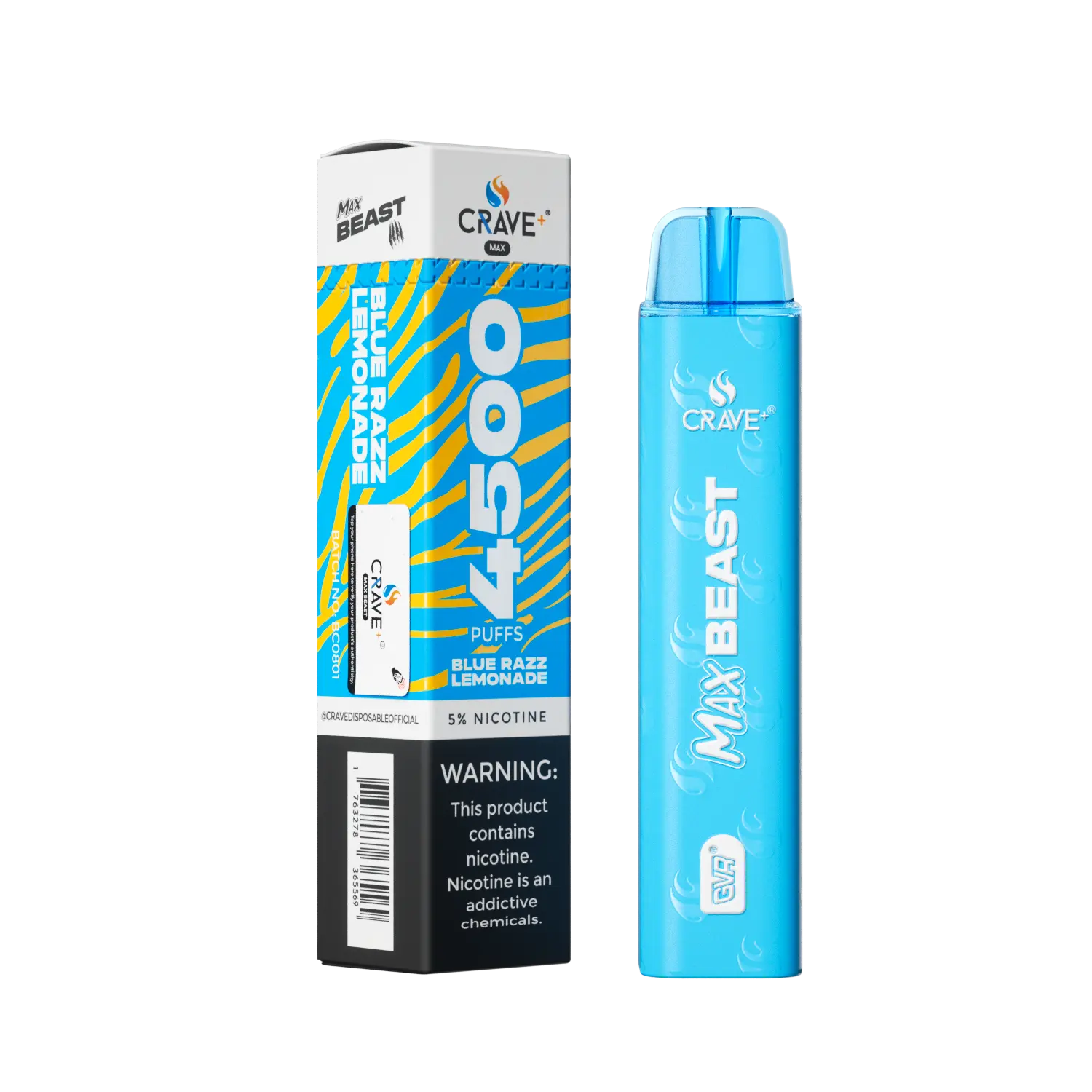 BLUE-RAZZ-LEMONADE1-2.png Crave Max Beast 4500 - Image 1